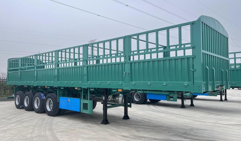 仓栏式半挂车-四轴
